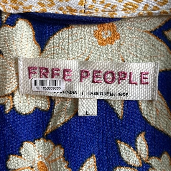 Free People Wild Nights Duster LG - Picture 3 of 6